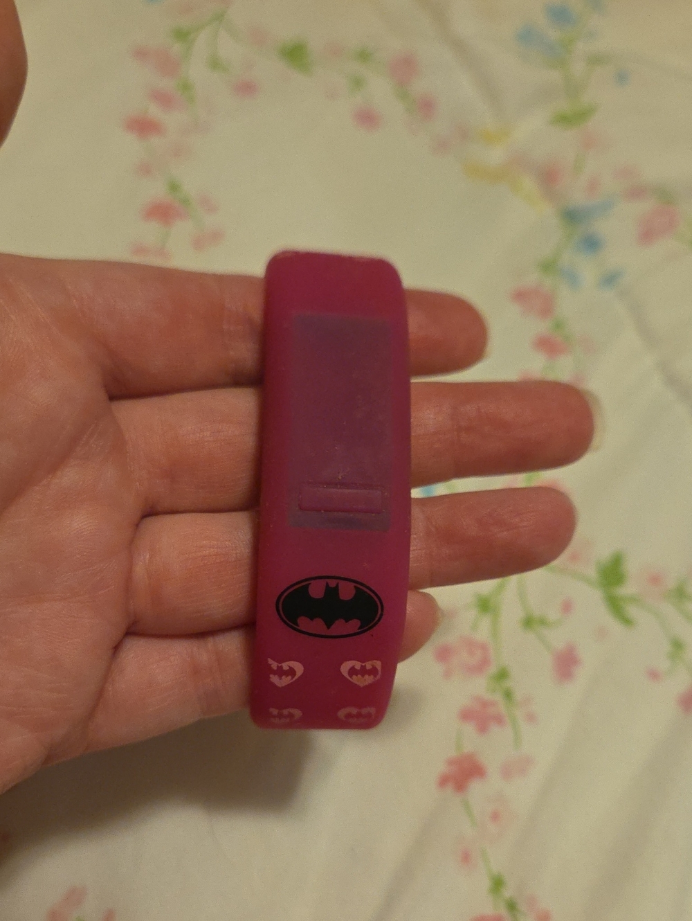 DC Comics Pink Batman / Batgirl Silicone Wristwatch